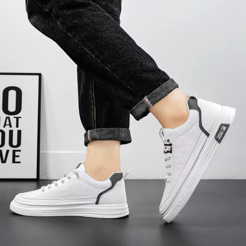Sneakers Bianche Uomo Comfort Ogni Giorno